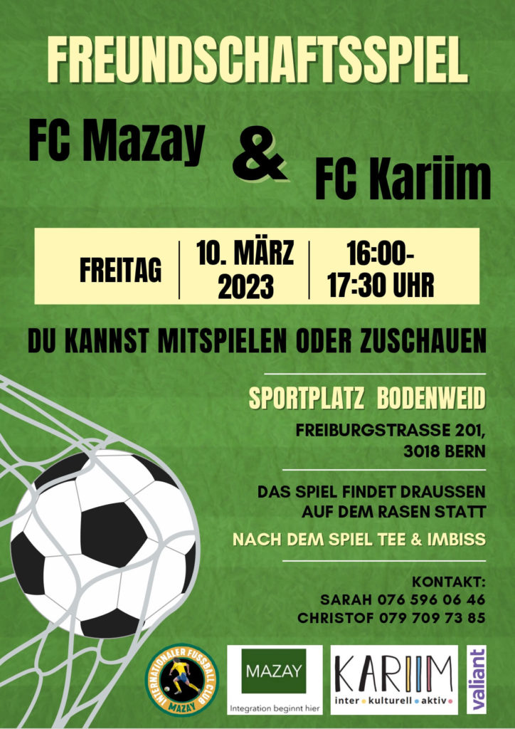 FC-Kariim vs FC-Mazay Freundschaftsspiel